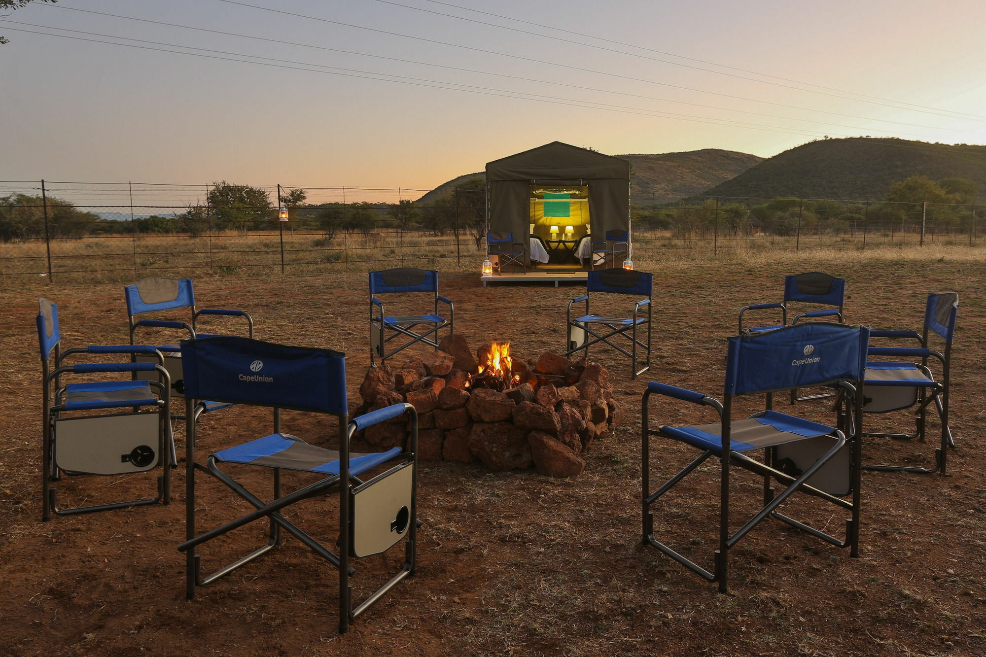 Pilanesberg Tented Safari Camp Mogwase ภายนอก รูปภาพ